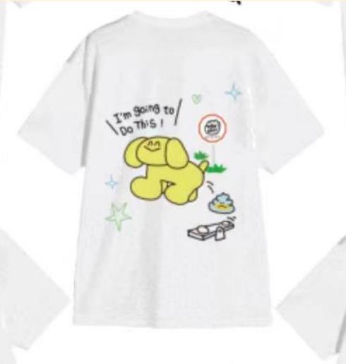 一只脏猴丨翘翘公园联名T恤 商品图0