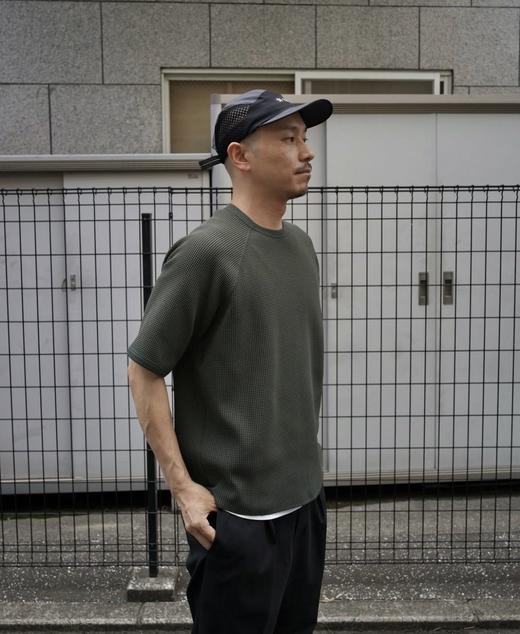 高D运 G.W吸汗速干防晒机能华夫格短袖T恤 TX497 商品图4