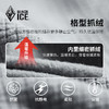 黑冰户外徒步保暖全拉链立领开衫抗静电抓绒衣男款1102 商品缩略图3