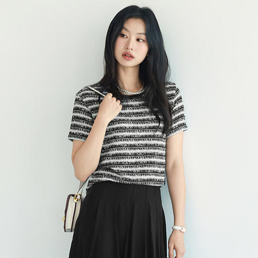 FEIMI夏日法式小香风短袖B2574 商品图7