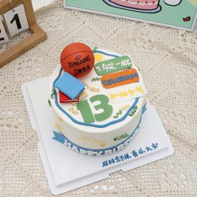 篮球少年生日蛋糕