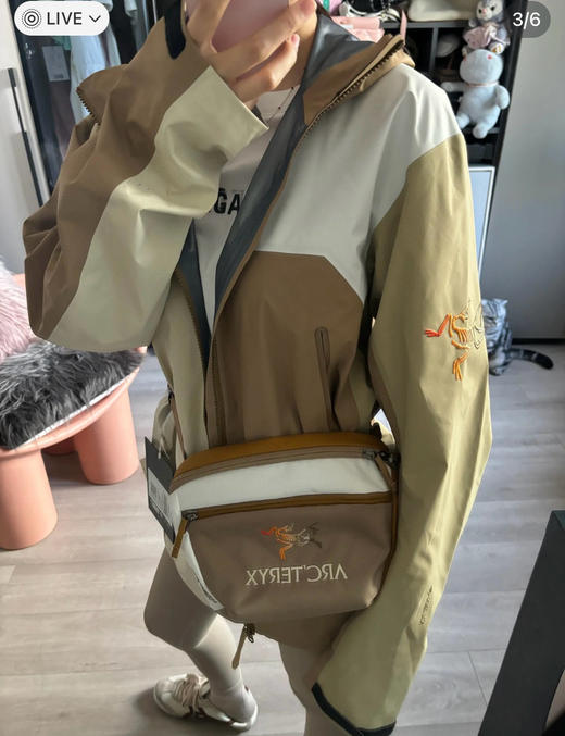 得物同步男女同款鸟家原版原单胸包腰包 商品图6