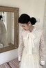ANSUABEL 蕾丝系带蝴蝶结上衣 20171 商品缩略图0