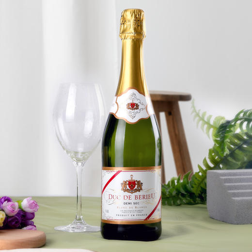 "佩玥-白中白-起泡葡萄酒Duc De Berieu Blanc de Blancs Demi Sec" 商品图1