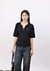 4BAR095919#撞色小V领T恤 商品缩略图3