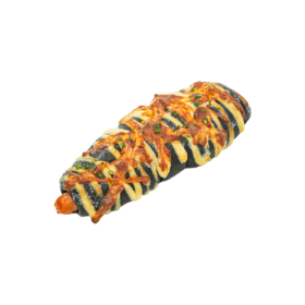 墨鱼香肠芝士包