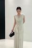 Le Malene 高级感极简风无袖马甲半裙针织套装 20215 商品缩略图0