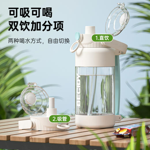 品牌清仓特价【百思迪】趣浪大容量水杯 1600ML/1900ML 商品图4