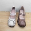 豪行夏季新款24292180真皮休闲打孔低跟女鞋凉鞋皮鞋 商品缩略图1