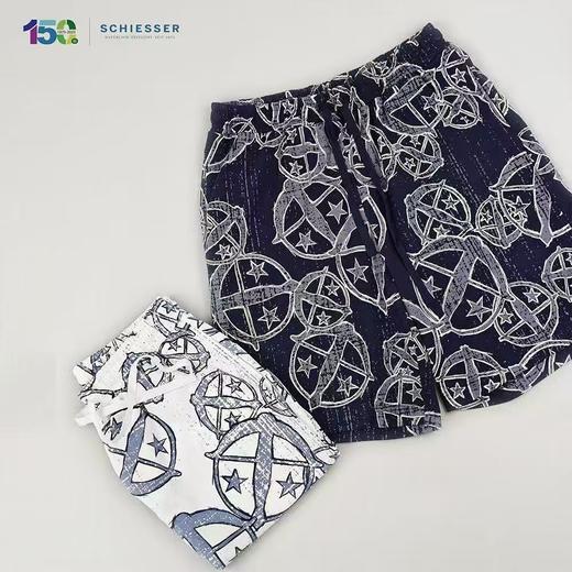 【150年纪念款满印纯棉】SCHIESSER德国舒雅中性款150周年纯棉休闲外穿满印天枰logoT恤3Z/25849U 商品图4