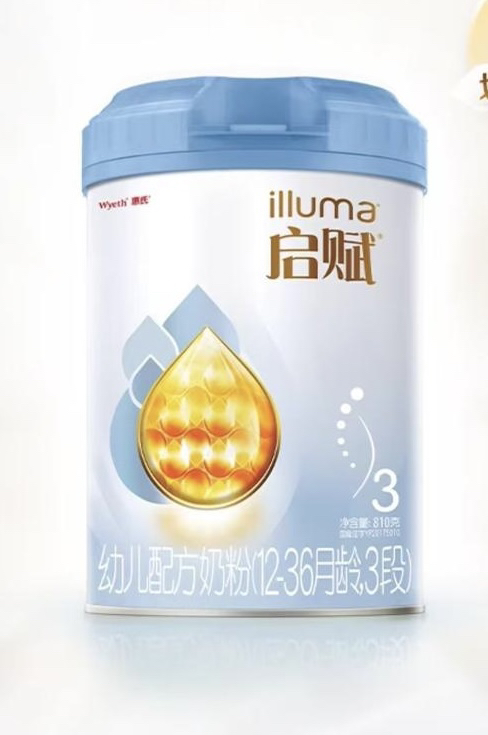 惠氏启赋幼儿配方奶粉（12-36月龄，3段）810g