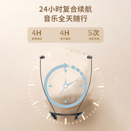 亰维渡JD-04挂脖蓝牙耳机 商品图2