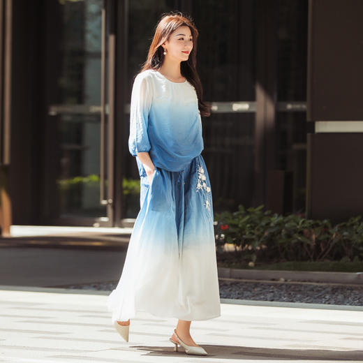 【林栖设计小店】2025春季新品婴儿棉衬衣绣花显瘦时尚气质上衣F1952434 商品图4