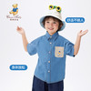 【110-140】【精典泰迪】男童夏季短袖衬衫薄款牛仔外套 商品缩略图2
