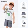 【凉感抑菌套装】【90-140】【MQDmini】男童背心短裤套装 商品缩略图0