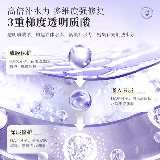可孚颜本舒医用透明质酸钠修复贴（香蕉膜） （30ml/贴）-5片装 商品图1