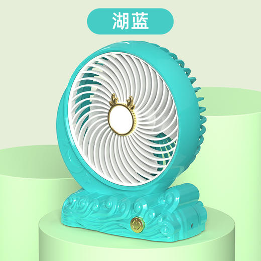 【强劲冷风！夏日必备！🔥】手持&桌面两用风扇💨强劲冷风随时享，USB快充+长续航，清凉一夏从这一刻开始❄️新款台式桌面 手持小风扇 usb充电风扇 静音便携长续航台面手持电风扇 商品图10