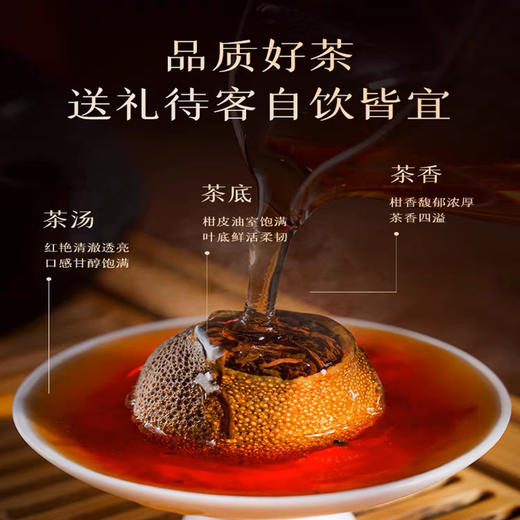 广东潮州杨栈记桔祥如意小青柑250g*2罐/盒 商品图3