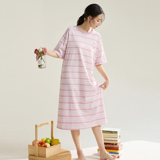 康妮雅女式短袖睡裙 421622512 商品图5