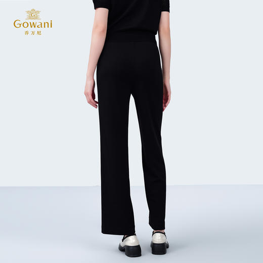 乔万尼新品显瘦百搭垂坠感直筒裤ED2F519 商品图4