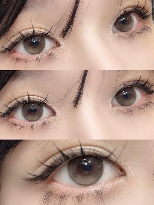 Ginomii半年抛 小青柑 绿/清甜法则 棕 14.2mm 含硅水凝胶 商品图3