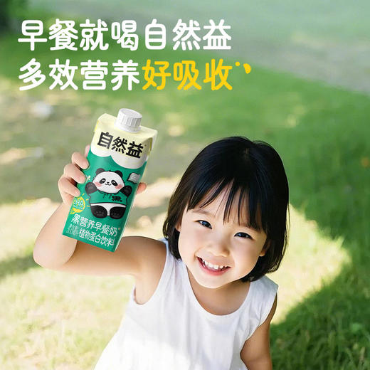 黑营养早餐奶 纯素谷物奶 植物蛋白饮料 不添加蔗糖 燕麦发酵 商品图3