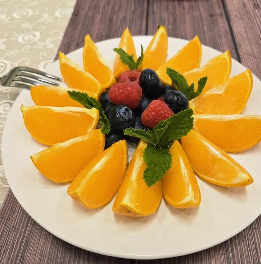 速冻橙子新鲜纯甜多汁 2kg （1kg x 2袋） 商品图1