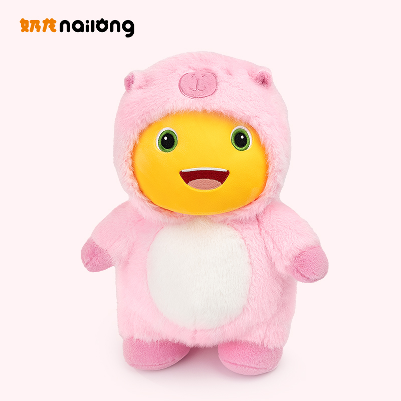 正版卡皮巴拉水豚个小奶龙毛绒玩具可爱蛇年玩偶送男女孩公仔礼物