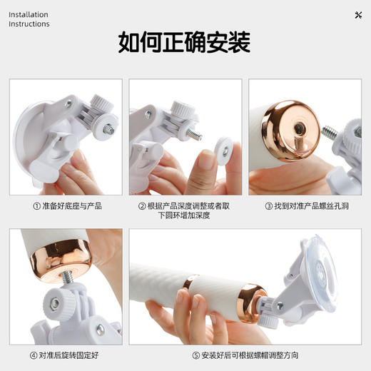 【女用器具】劳乐斯 柔式伸缩炮机震动棒 商品图4