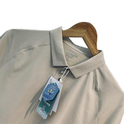 迪家款！2025新款7A抗菌棉感速干面料无缝压胶男女同款运动户外短袖POLO衫 商品图4