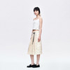 Herlian2025年夏季新品女士立体剪裁缎面碎花百褶裙 商品缩略图2