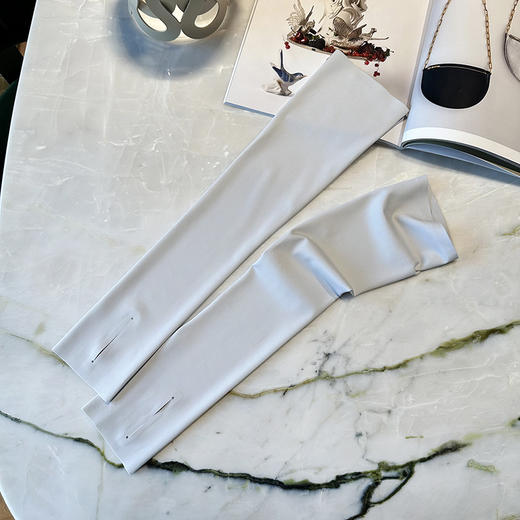 UPF50零束缚防紫外线隔热男女防晒袖套高弹裸感无缝室外护臂袖套 商品图13