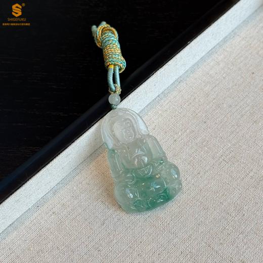 【香港周六福黄金钻石首饰】A级冰绿非洲翠首饰 商品图8