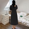 双十二福利！【诗铭洛可】W831 连衣裙韩版个性捻褶连衣裙大码夏季裙子 商品缩略图3