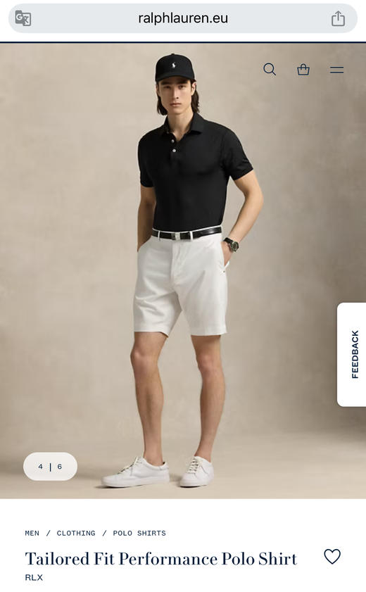 R.L.X夏季 速干短袖柔韧吸湿翻领T衫Polo衫 TX498 商品图1