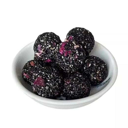 西域皇后·玫瑰味黑芝麻丸500*2  新疆优质黑芝麻搭配重瓣玫瑰 商品图1