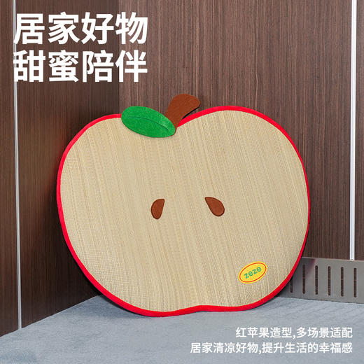 zeze红苹果蔺草宠物垫-B（包邮） 商品图4