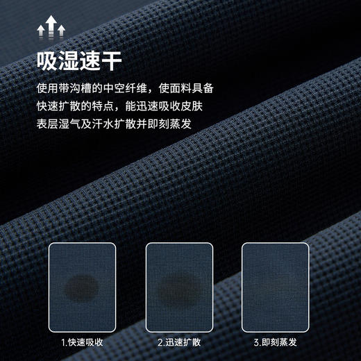 【品牌四周年限量款】防晒速干凉感暗门襟POLO衫255C0P923S 商品图4