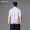 PINLI品立2025夏季新款男士修身翻领贴布绣短袖POLO衫上衣体恤潮BG252112093 商品缩略图3