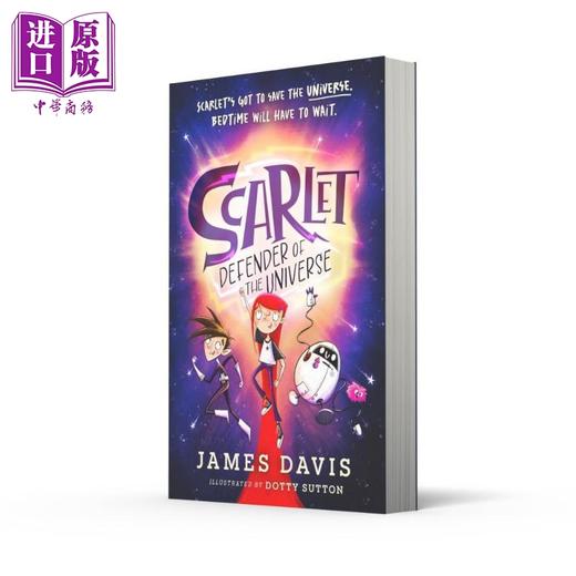 【中商原版】斯嘉丽 宇宙守护者 Scarlet Defender of the Universe 英文原版 儿童冒险小说故事读物 进口小初文学 9岁以上 商品图1