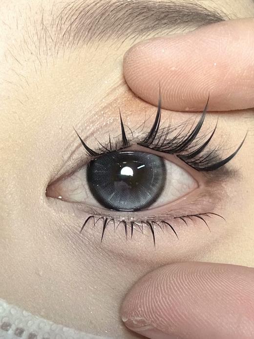 chonos日抛 邂逅富士山 黑蓝/易碎情绪 棕 14.2mm 非离子 日抛无售后！ 商品图3