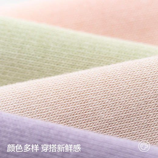 左分之右袜子女春夏款纯棉10A抗菌中筒袜糖果成人无骨卷边堆堆袜 商品图4