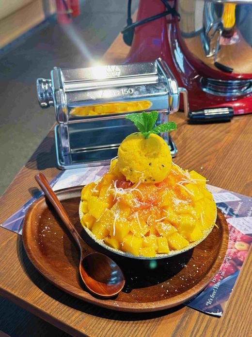 芒果韩式雪冰【顶部gelato芒果百香果口味】 商品图0