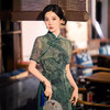 中国风改良奥戴旗袍日常素雅民改良连衣裙茶服GSJ869 商品缩略图2
