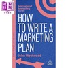 【中商原版】如何写营销策划 第8版 How to Write a Marketing Plan 英文原版 John Westwood 职场技能 自我提升  商品缩略图0