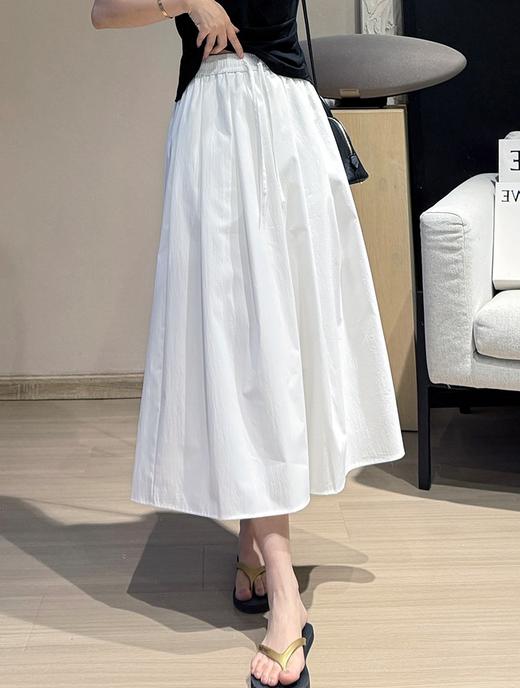 山本轻防晒砂纸裙裤速干阔腿裤不贴腿凉感8分裤A型伞裤 商品图3