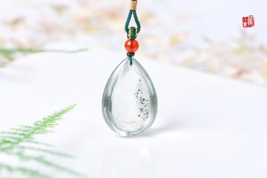 绿幽灵水晶吊坠  配精美挂绳 商品图3