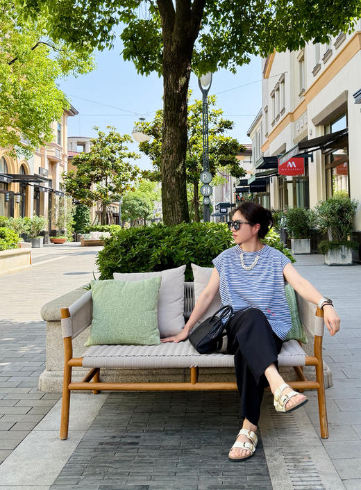 夏nest--日系凉风100%亚麻-小直筒微锥裤【包邮+三天无理由退huan】 商品图10