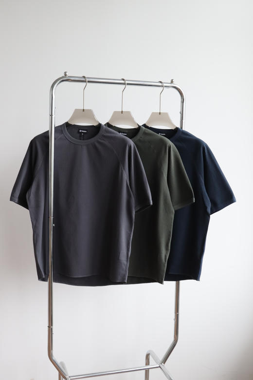 高D运 G.W吸汗速干防晒机能华夫格短袖T恤 TX497 商品图1