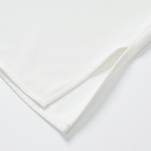 罗蒙夏季七分袖衬衫女士休闲百搭时尚V领前胸口袋设计感短袖衬衣女上衣 商品图7